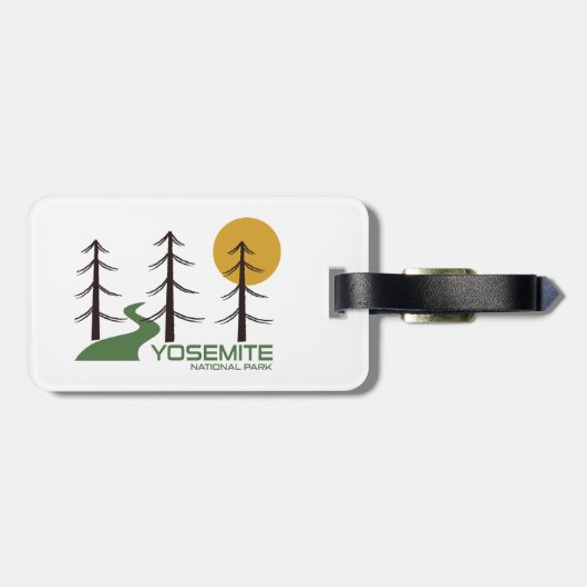 Yosemite National Park Trail ラゲッジタグ (裏面横)