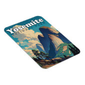 Yosemite National Park Vintage マグネット (右側)