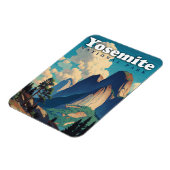 Yosemite National Park Vintage マグネット (左側)
