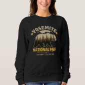 Yosemite National Park Vintage Bear スウェットシャツ (正面)