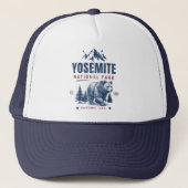 Yosemite National Park Vintage Bear Cap キャップ (正面)