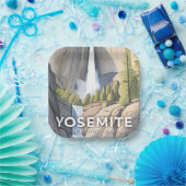 Yosemite National Park | Watercolor Travel ペーパープレート (パーティー)