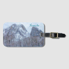 Yosemite National Park Winter Landscape ラゲッジタグ