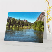 YOSEMITE OASISジャンボグリーティングカード カード (黄色い花)