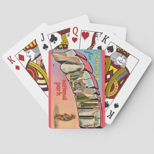 Yosemite Park Playing Cards トランプ (裏面)