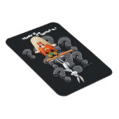 Yosemite Sam 「クリッター」のバグを探すBUNNY™ マグネット (右側)