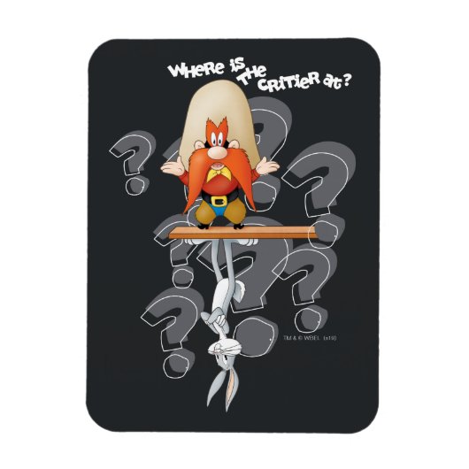 Yosemite Sam 「クリッター」のバグを探すBUNNY™ マグネット (縦)