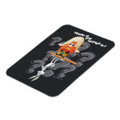 Yosemite Sam 「クリッター」のバグを探すBUNNY™ マグネット (左側)