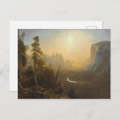 Yosemite Valley, Glacier Point Trail ポストカード (正面/裏面)