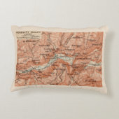  Yosemite Valley Map  アクセントクッション (裏面)