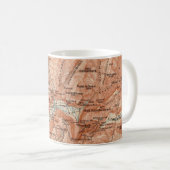  Yosemite Valley Map Mug コーヒーマグカップ (正面右)
