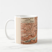  Yosemite Valley Map Mug コーヒーマグカップ (左)