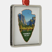 Yosemite Valley Yosemite National Park Arrowhead メタルオーナメント (右)
