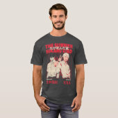 YoshikiとHikaru漢字アニメ Tシャツ (正面フル)
