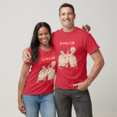 Yoshiki and Hikaru Kanji Anime Tシャツ (ユニセックス)