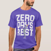 Yoshinobu Yamamoto Zero Days Rest Los Angeles Base Tシャツ (正面)