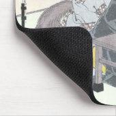 Yoshitoshi著日本人のRaccon犬Tanuki Ukiyo-e マウスパッド (コーナー)