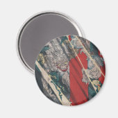 Yoshitoshi著日本人のUkiyo-e Yokai茨城の鬼 マグネット (正面/裏面)