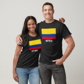 Yotoco Colombia Flag Emblem Escudo Bandera Crest Tシャツ (ユニセックス)