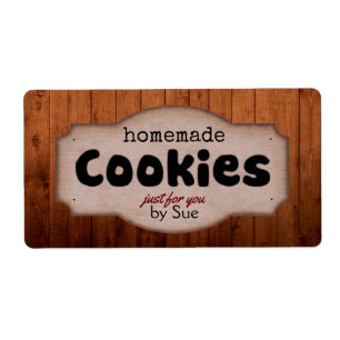 YOUによる手作りCookieヴィンテージラベル ラベル
