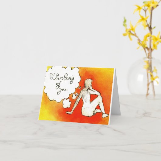 「Youの考えること カード (黄色い花)