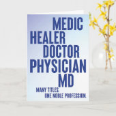 YOUカード祝などの素晴らしい医師への時間 カード (黄色い花)