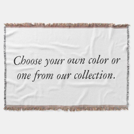 Youデザイン-ブランケット- HambyWhiteGlove スローブランケット (正面)