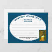 YOUフォト共有メモリカードの特殊メモリ ポストカード (正面/裏面)