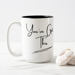 "You'得 Have This" – マやる気を起こさせるグ ツートーンマグカップ