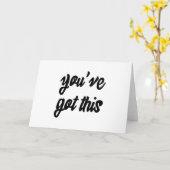 You'得's, インスパイアシンプルPep-Talk, 1 カード (黄色い花)