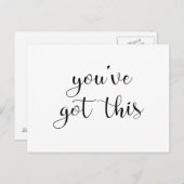 You'得's, インスパイアシンプルPep-Talk, 3 ポストカード (正面/裏面)