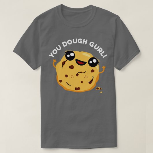 You生地Gurlかわいいベーキングパン Tシャツ (デザイン正面)