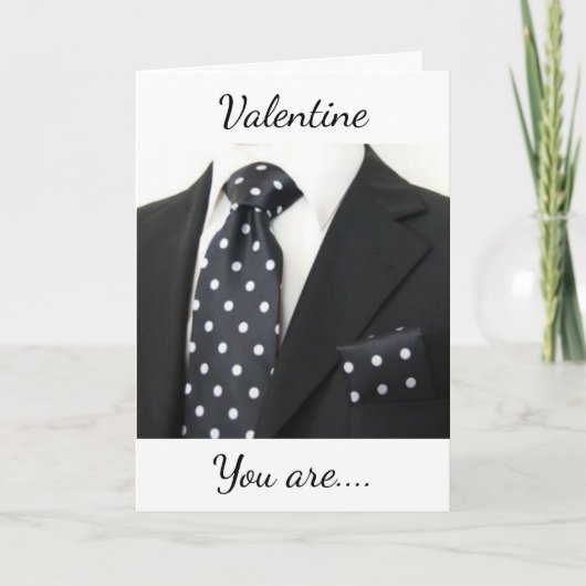 "YOU"は私がバレンタインをスマイル シーズンカード (正面)