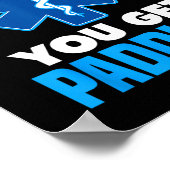 You もし Fib You Get Paddle - おもしろい救急医療隊員Emt ポスター (角)