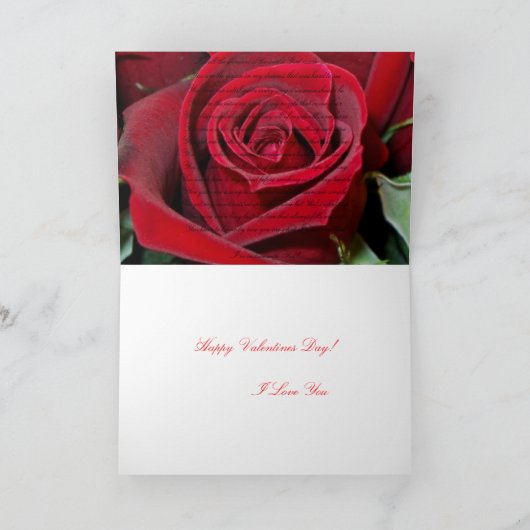 YOU  シーズンカード (内部)