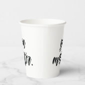 You モダン Matter 前向き Motivation引用文 紙コップ (右)