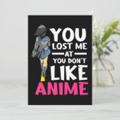 You 失った Me Anime ClothingマンガコスプレOtaku シーズンカード (スタンド正面)