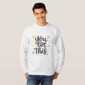 You 得 This – 贈り物の感動的引用文デザイン Tシャツ (正面フル)