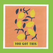 You 得 This - Sober Living Paper Napkin