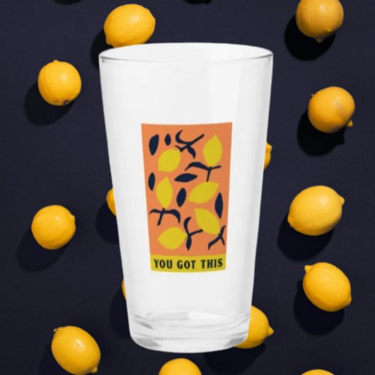 You 得 This - Sober Living Pint Glass タンブラーグラス