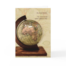 You 恋しく思 Friend Old World Mapヴィンテージスタイル