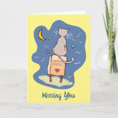 You 恋しく思 Greeting Cards カード (正面)