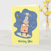 You 恋しく思 Greeting Cards カード (黄色い花)