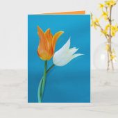 You 恋しく思 Greeting Cards カード (黄色い花)