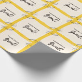 「You 素晴らし Doing」やる気を起こさせるタイポグラフィ引用文 ラッピングペーパー (角)