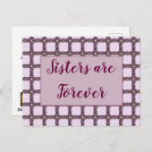 You 考え Pink Purple Special Sisterの皆さん ポストカード (正面/裏面)