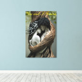 You and I Forever キャンバスプリント (インサイチュ (ウッドフロア))