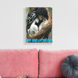 You and I Forever キャンバスプリント