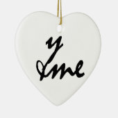 You and me セラミックオーナメント (右)