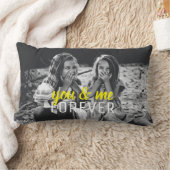 You and Me 最高の Friends Sisterhood写真 ランバークッション (ブランケット)